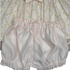 Couture Princess Embroidered Tulle Baby Dress Blush Pink