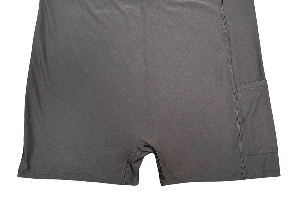 Athletic Dress with Short Dark Gray