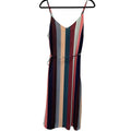 Lulus Multicolor Vertical Stripe Slip Dress Size S