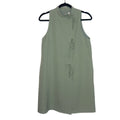 Love, Bonito Sage Green Mock Neck Sleeveless Mini Dress Size 6