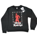 Primark Olivia Rodrigo Graphic Crewneck Sweatshirt Black