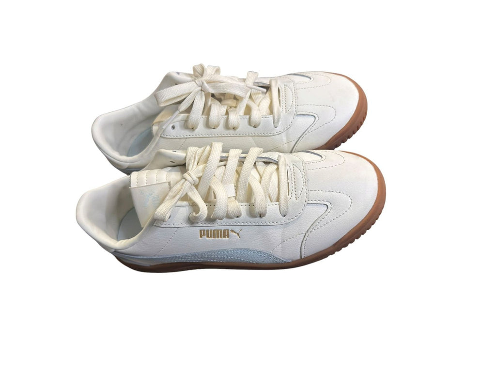 Puma Roma Classic Leather Sneakers White Blue