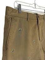 J.Crew Re-Imagined Embroidered Floral Chino Shorts Size 4