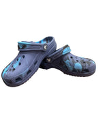 Crocs Classic Marbled Clog Navy Teal Kids C12