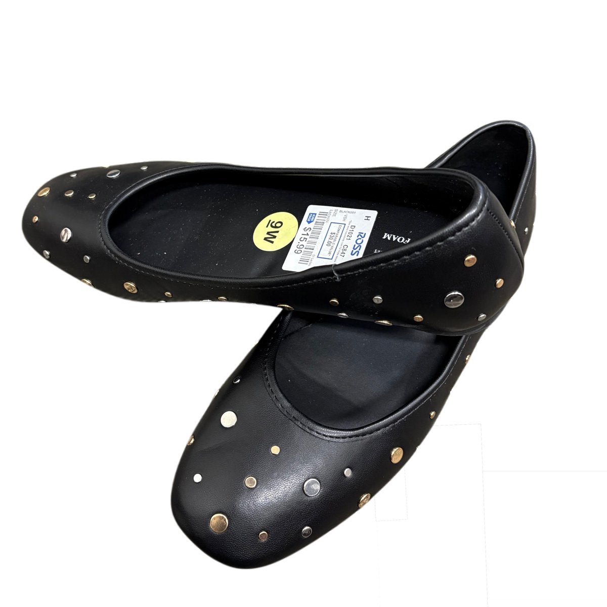 Seychelles Jamie Wides Black Studded Ballet Flats