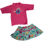 UV Skinz 2 piece child swim suite in size 2T