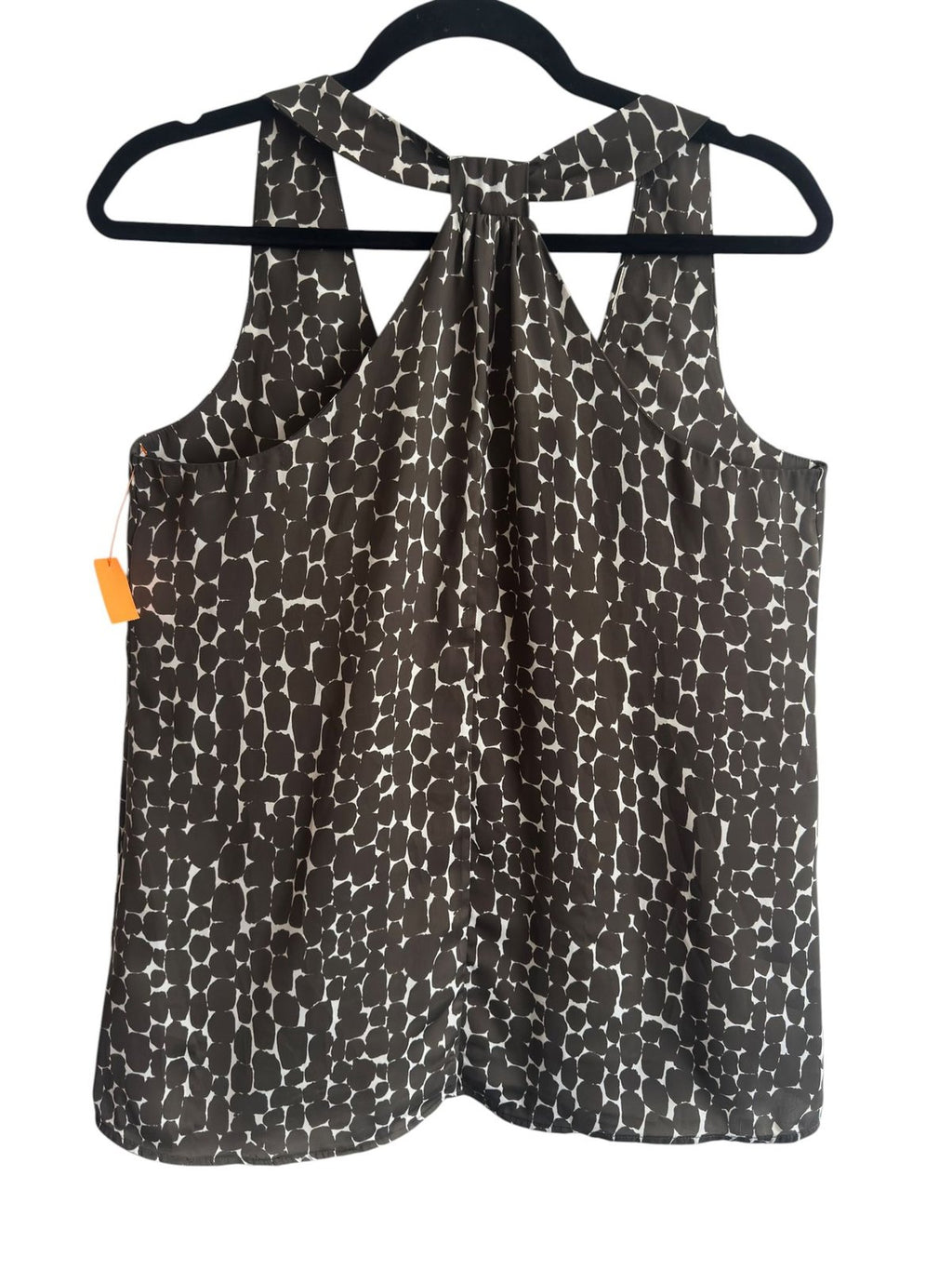 Banana Republic Heritage Printed Sleeveless Blouse Open Back