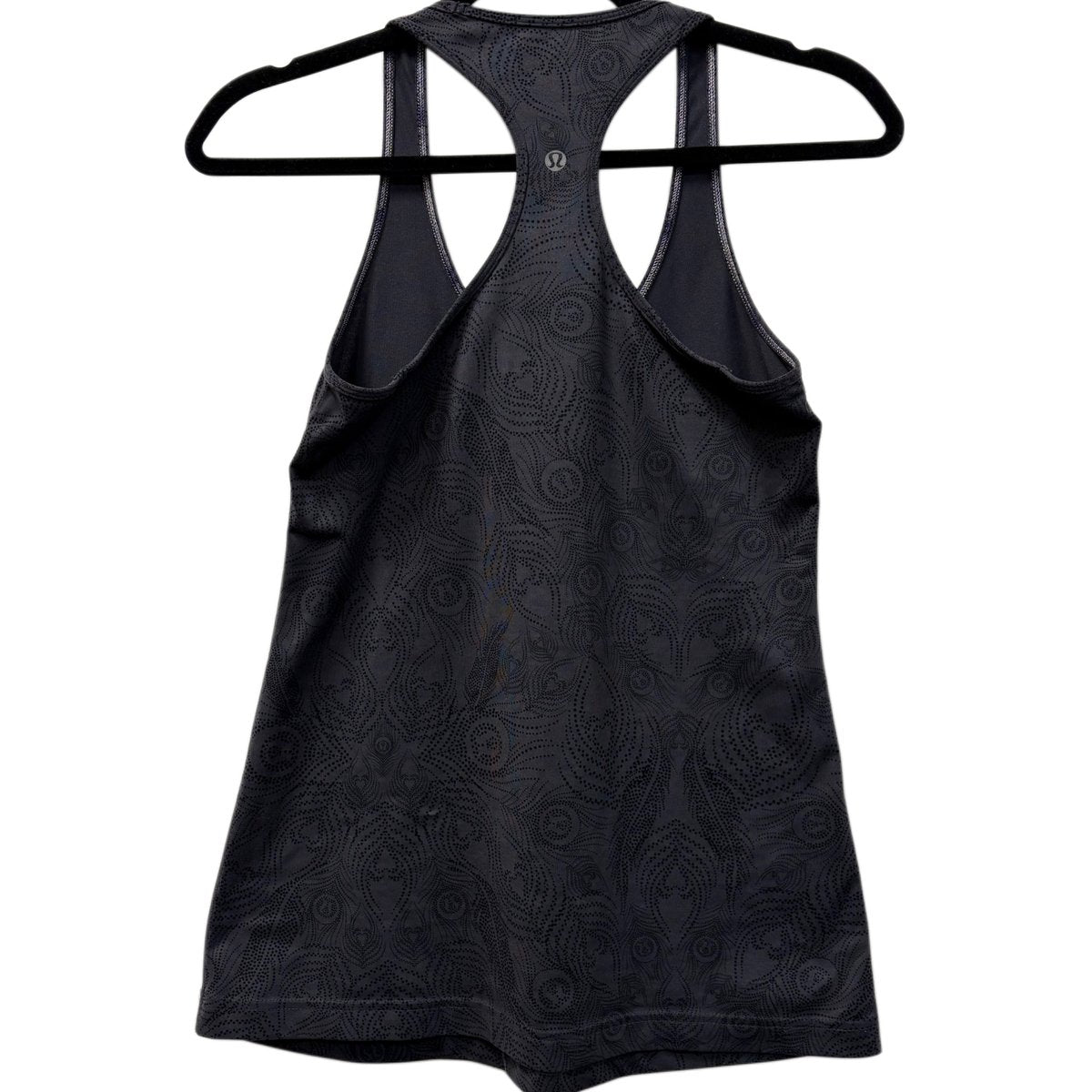 Lululemon Cool Racerback Tank Top Dark Grey Black