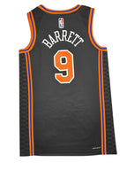 Nike NBA New York Knicks Barrett #9 City Edition Swingman Jersey