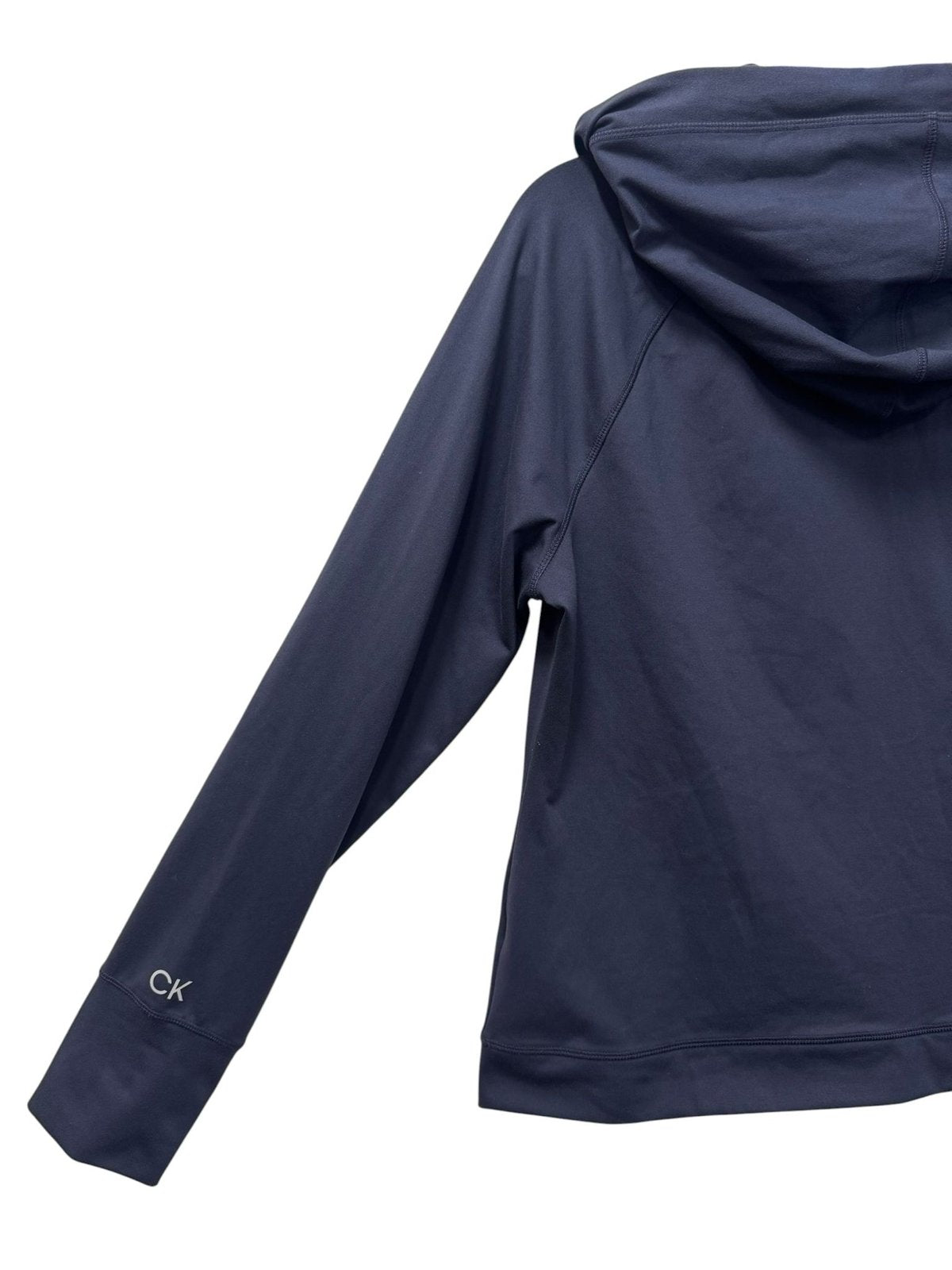 Navy Calvin Klein Performance Stretch pants and zip-up sweatshirt set