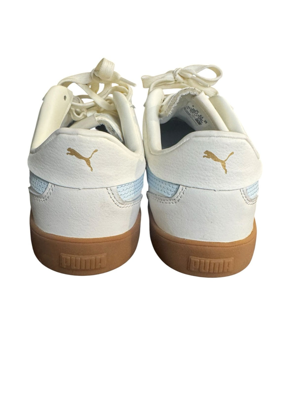 Puma Roma Classic Leather Sneakers White Blue