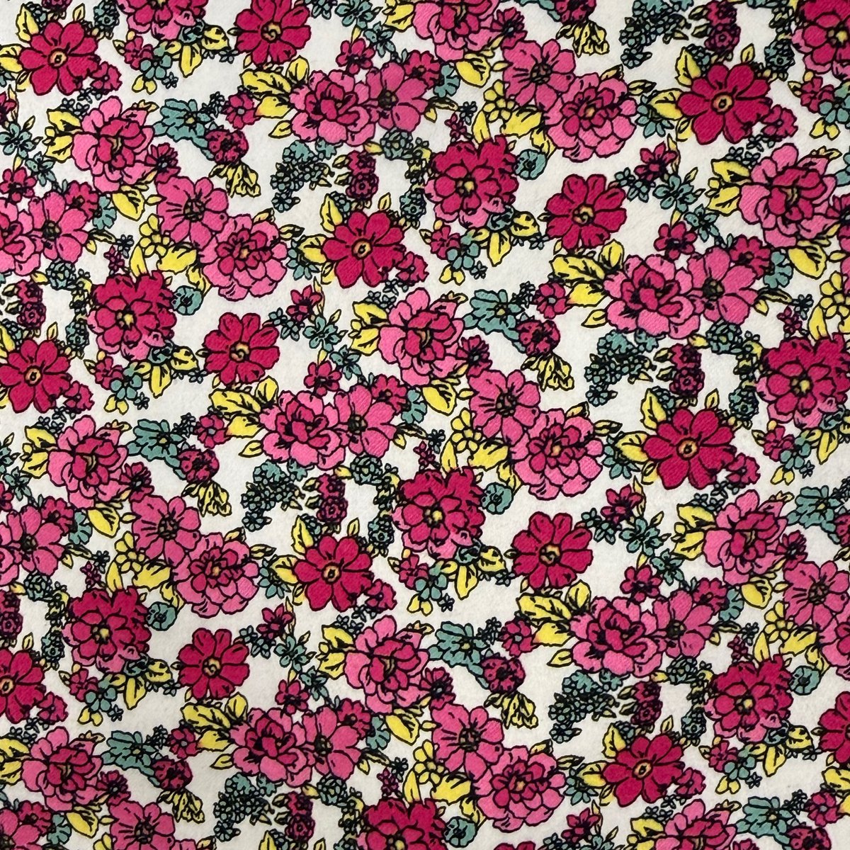 346 Brooks Brothers Floral Print Cotton Pencil Skirt