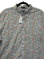 J.Crew Slim Untucked Flex Oxford Floral Button-Down Shirt L