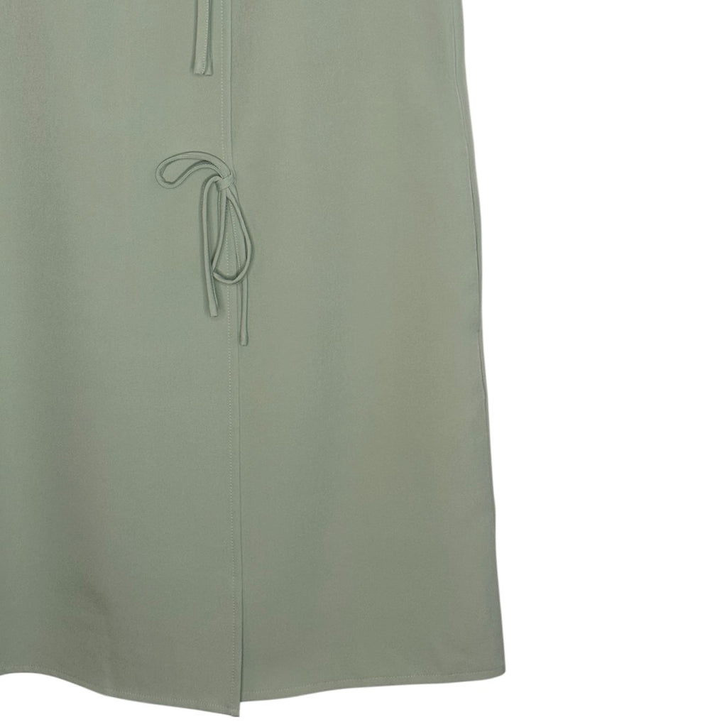 Love, Bonito Sage Green Mock Neck Sleeveless Mini Dress Size 6