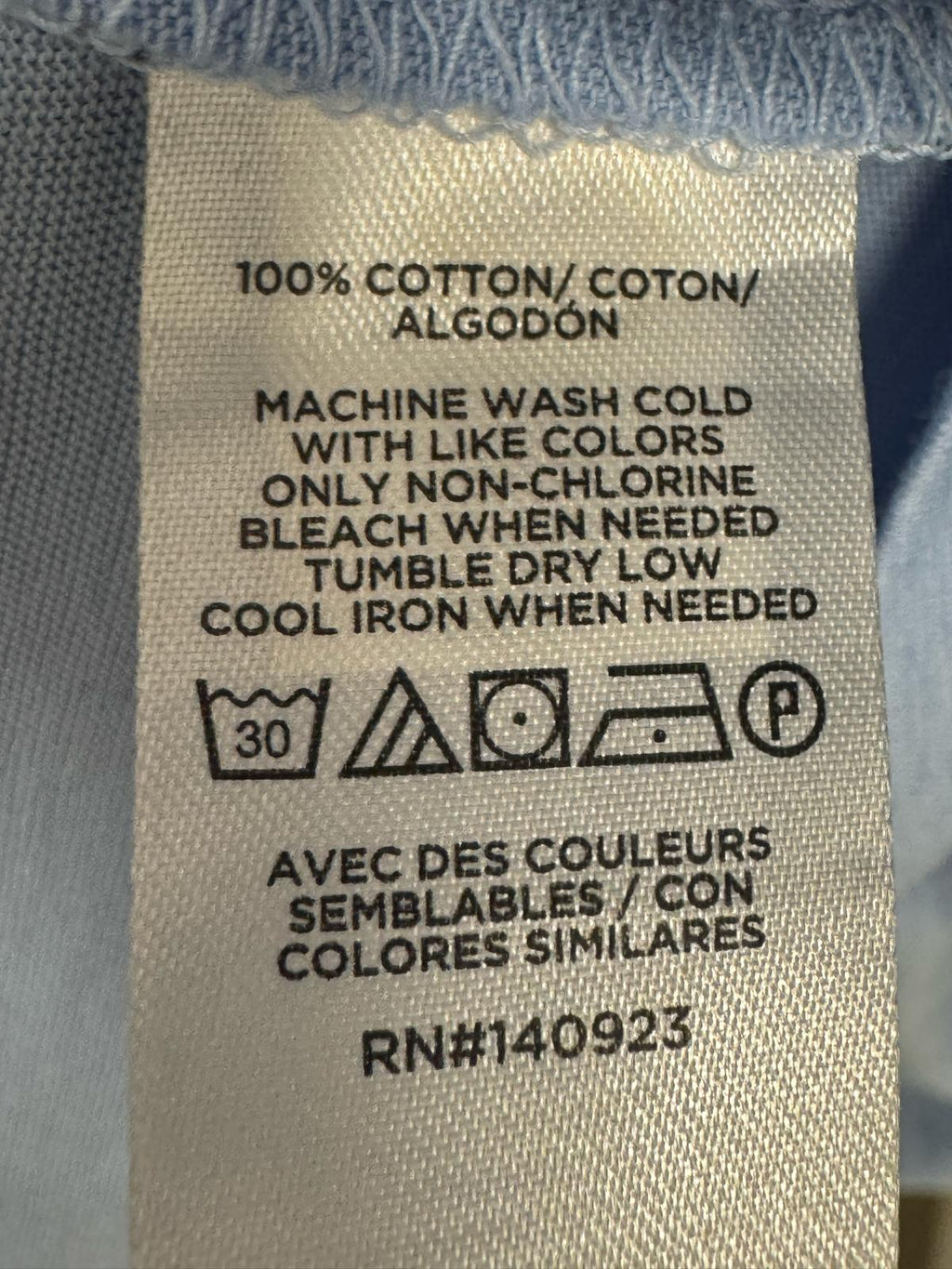 LOFT Flutter Sleeve Peplum Top Light Blue