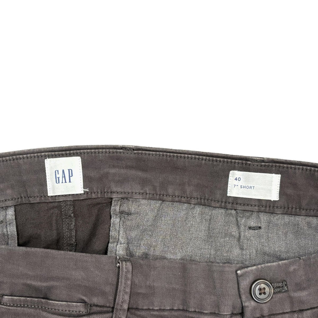 Gap Men's 7" Chino Shorts Dark Gray Size 40