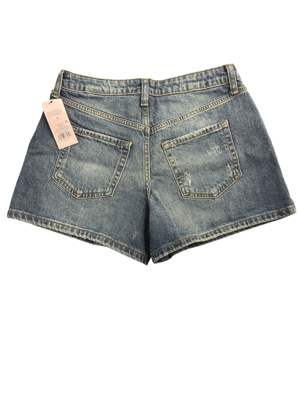 Wild Fable Mid-Rise Distressed Denim Mini Shorts Size 4