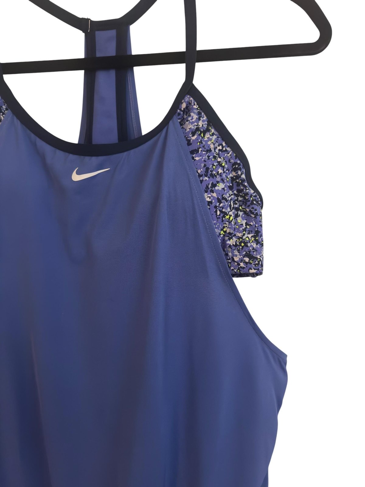 Nike Dri-FIT Athletic Tank Top Racerback Blue Purple