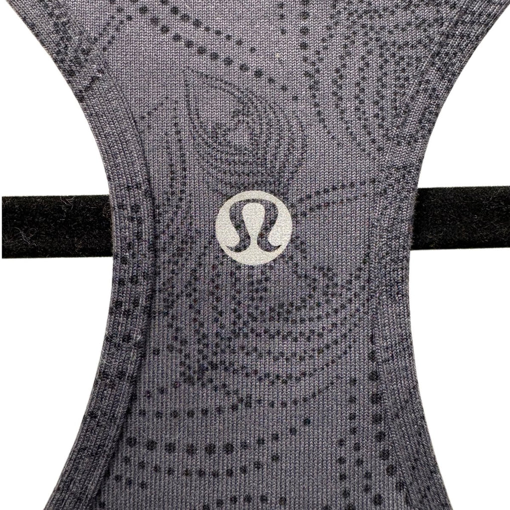 Lululemon Cool Racerback Tank Top Dark Grey Black
