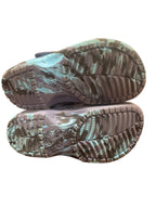 Crocs Classic Marbled Clog Navy Teal Kids C12