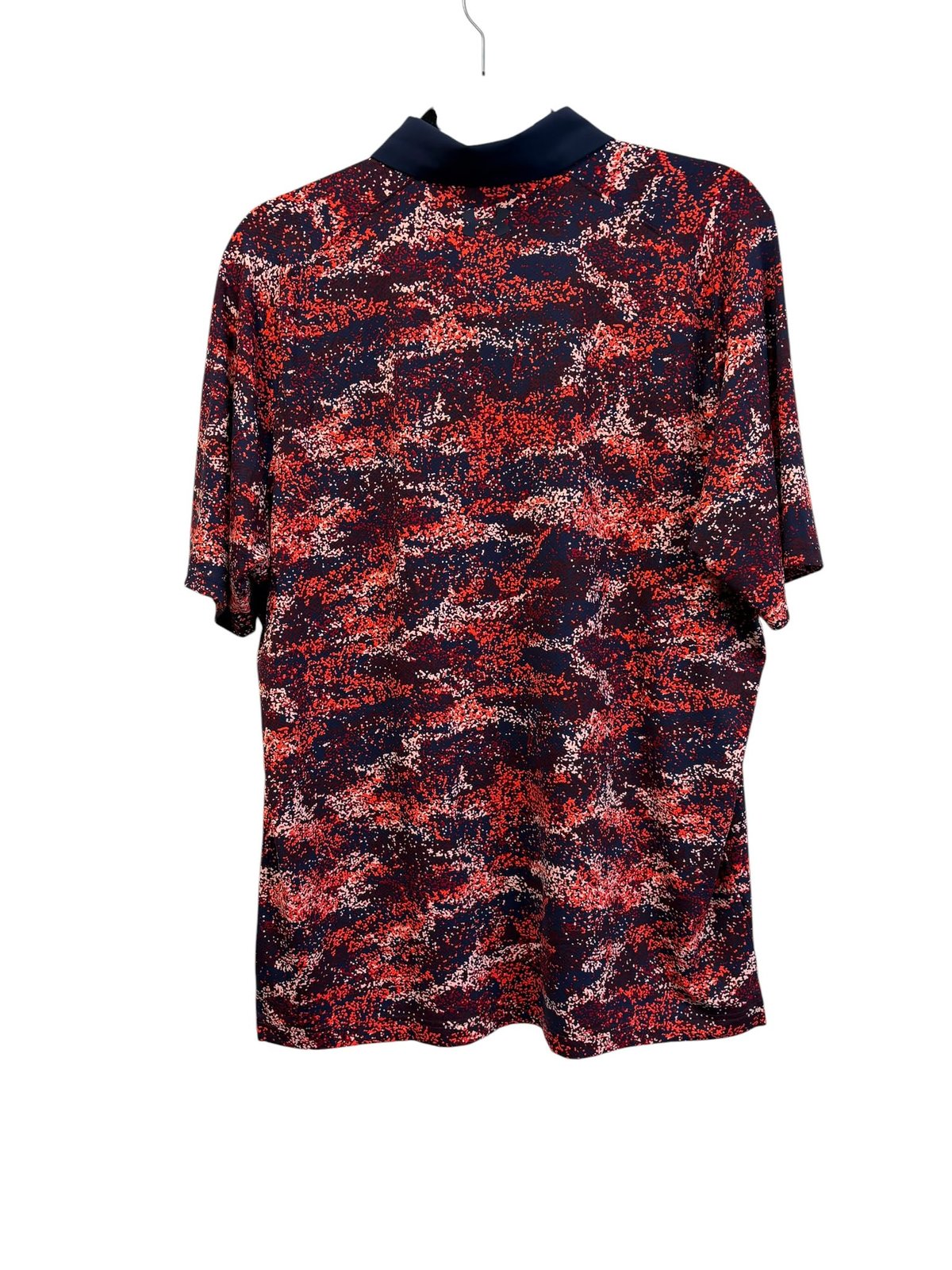 Under Armour UA Iso-Chill Printed Golf Polo Navy