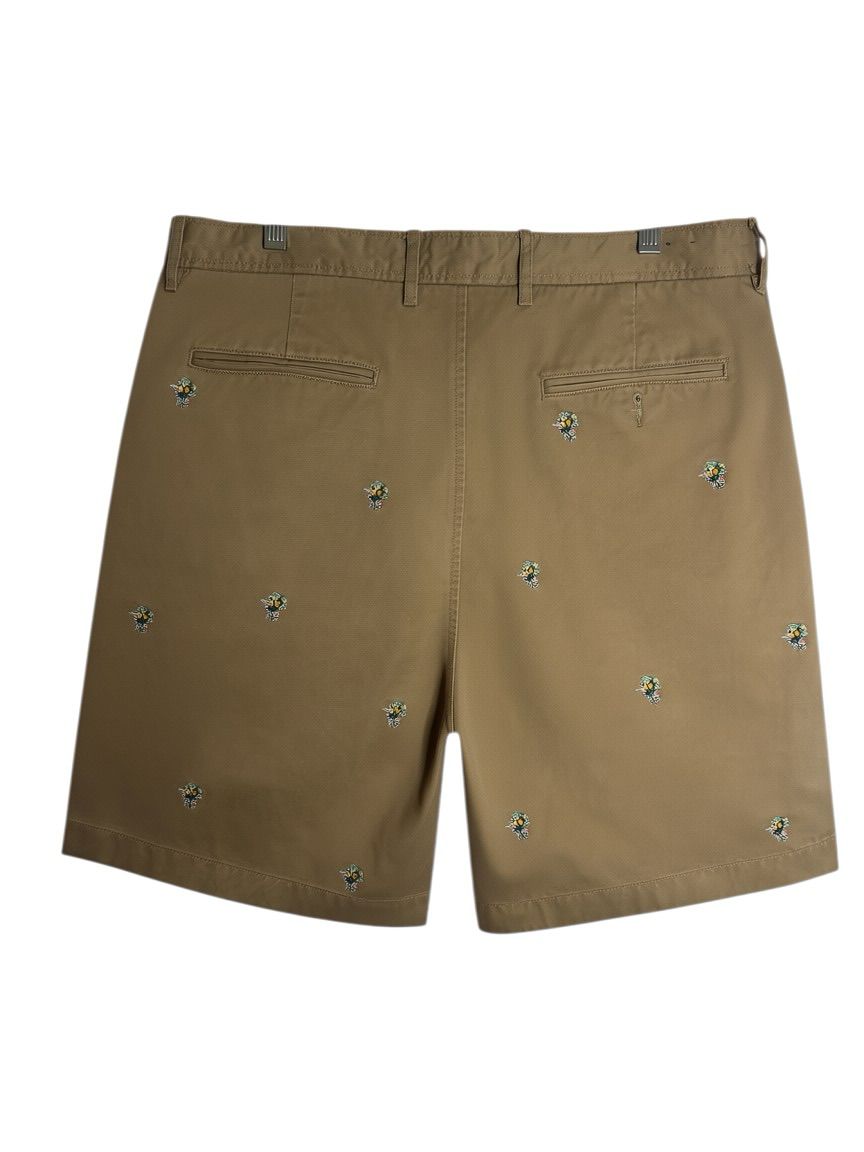 J.Crew Re-Imagined Embroidered Floral Chino Shorts Size 4