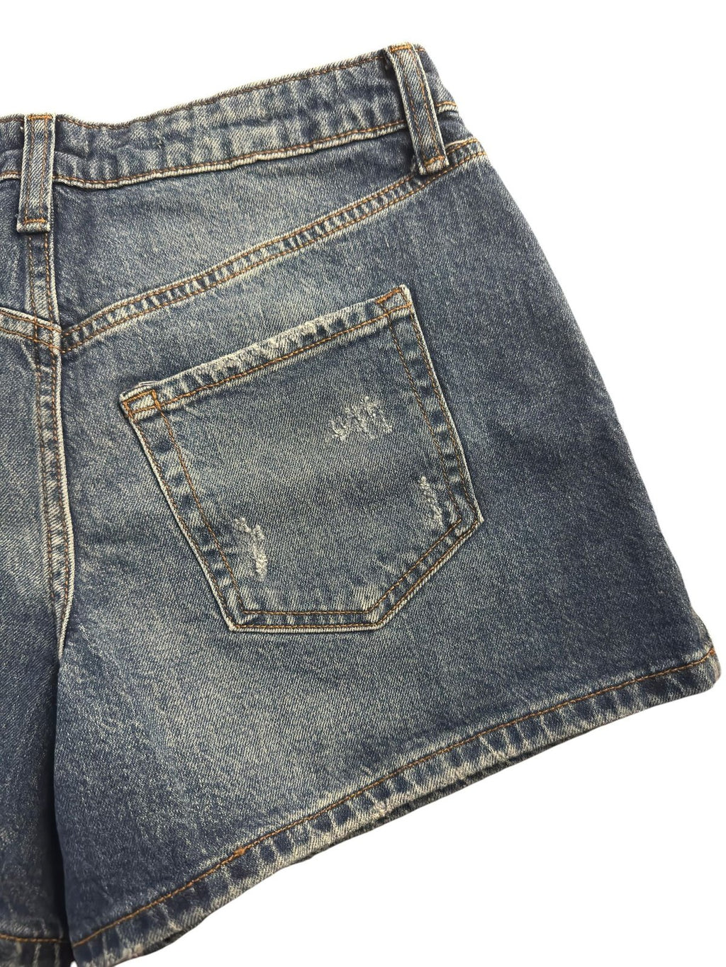 Wild Fable Mid-Rise Distressed Denim Mini Shorts Size 4