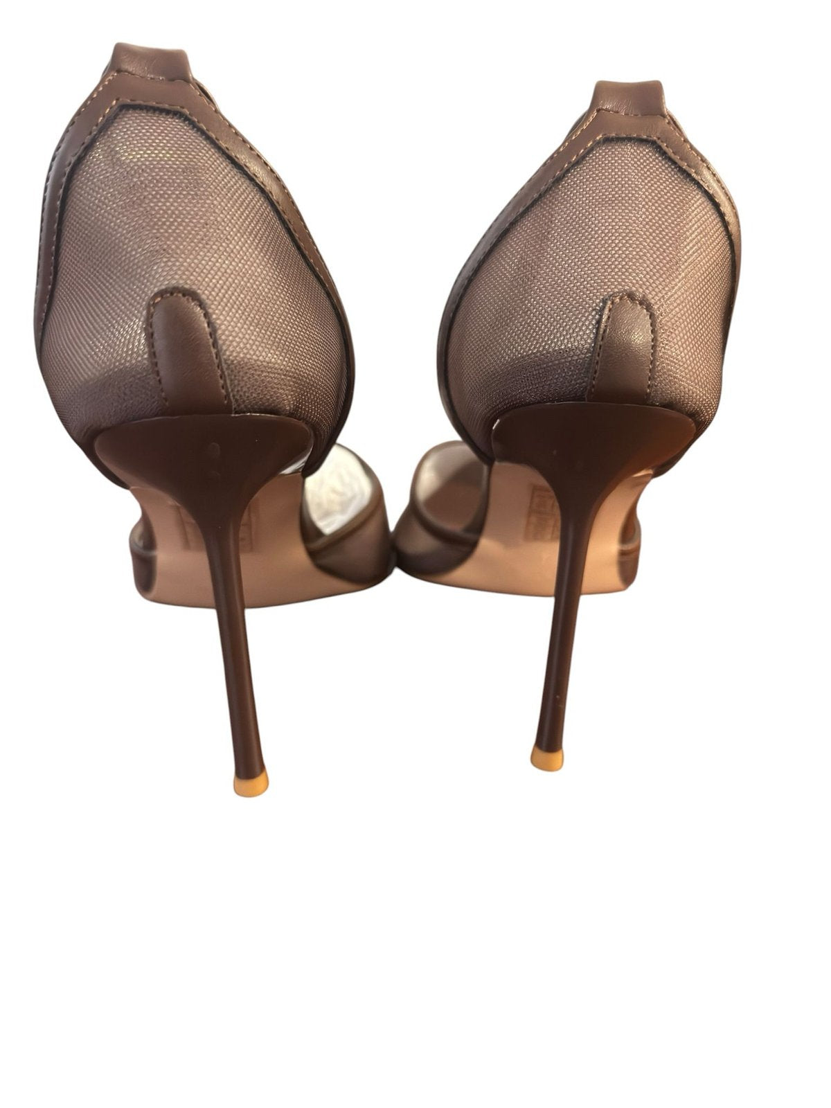 Simmi London Manga Wide Fit Mesh Pointed-Toe Stiletto Heels