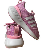 Adidas Swift Run Sneakers Pink Purple White Size 4