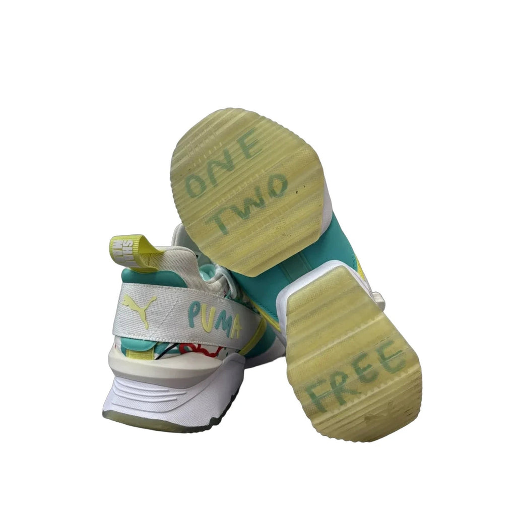 Puma Muse Maia Street Art Graphic Sneaker White