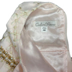 Couture Princess Embroidered Tulle Baby Dress Blush Pink