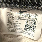 Nike Dunk Low White, Black and Dragon Red