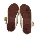 Mia Fosi Pearl Satin Mary Jane Ballet Flat Size 8