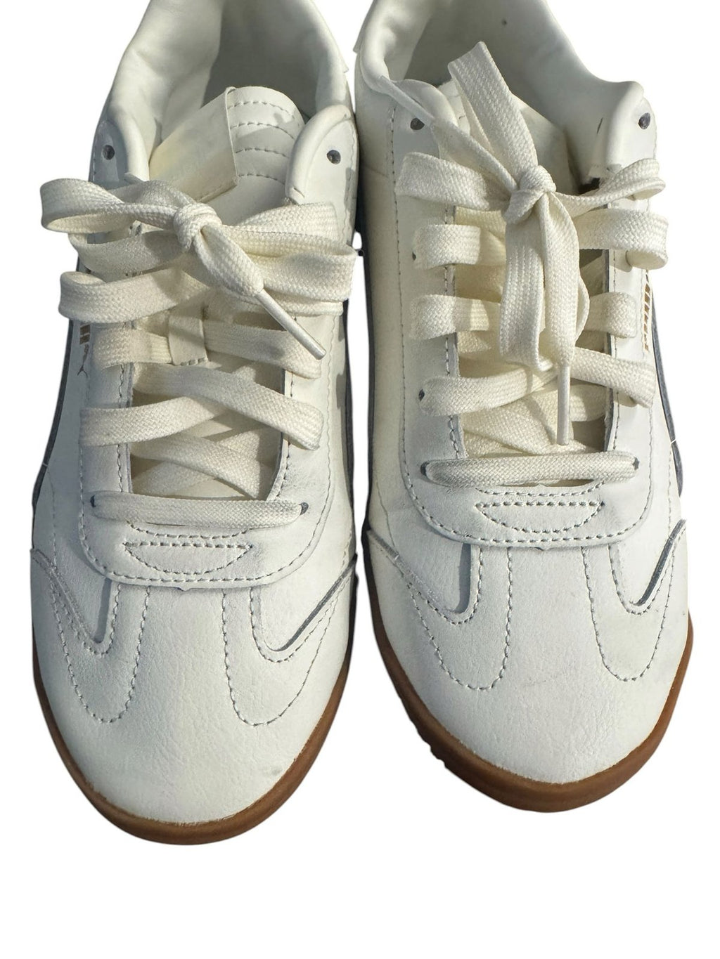 Puma Roma Classic Leather Sneakers White Blue