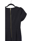 Black short-sleeve Calvin Klein jumpsuit