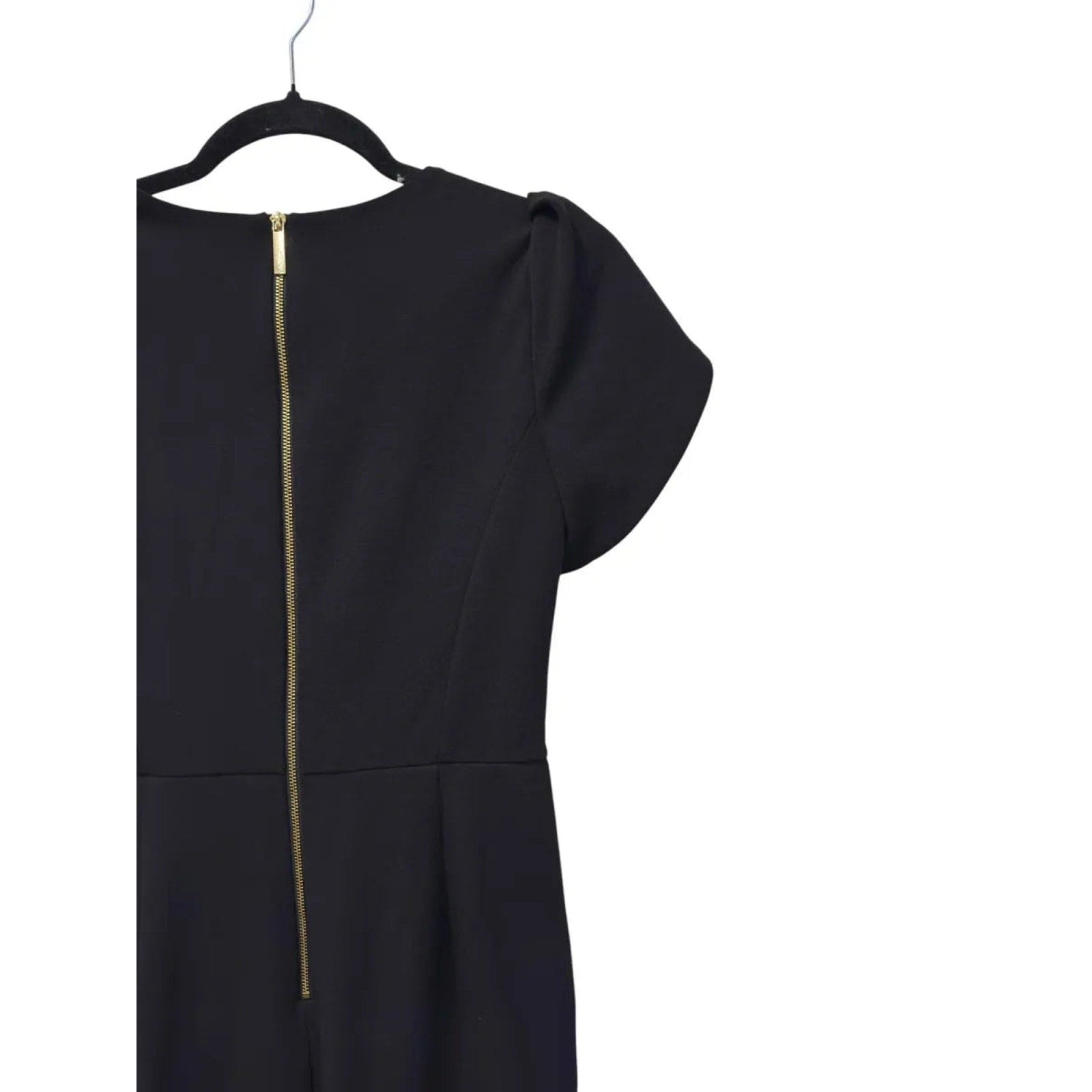 Black short-sleeve Calvin Klein jumpsuit