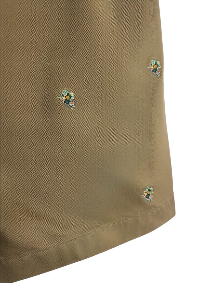 J.Crew Re-Imagined Embroidered Floral Chino Shorts Size 4
