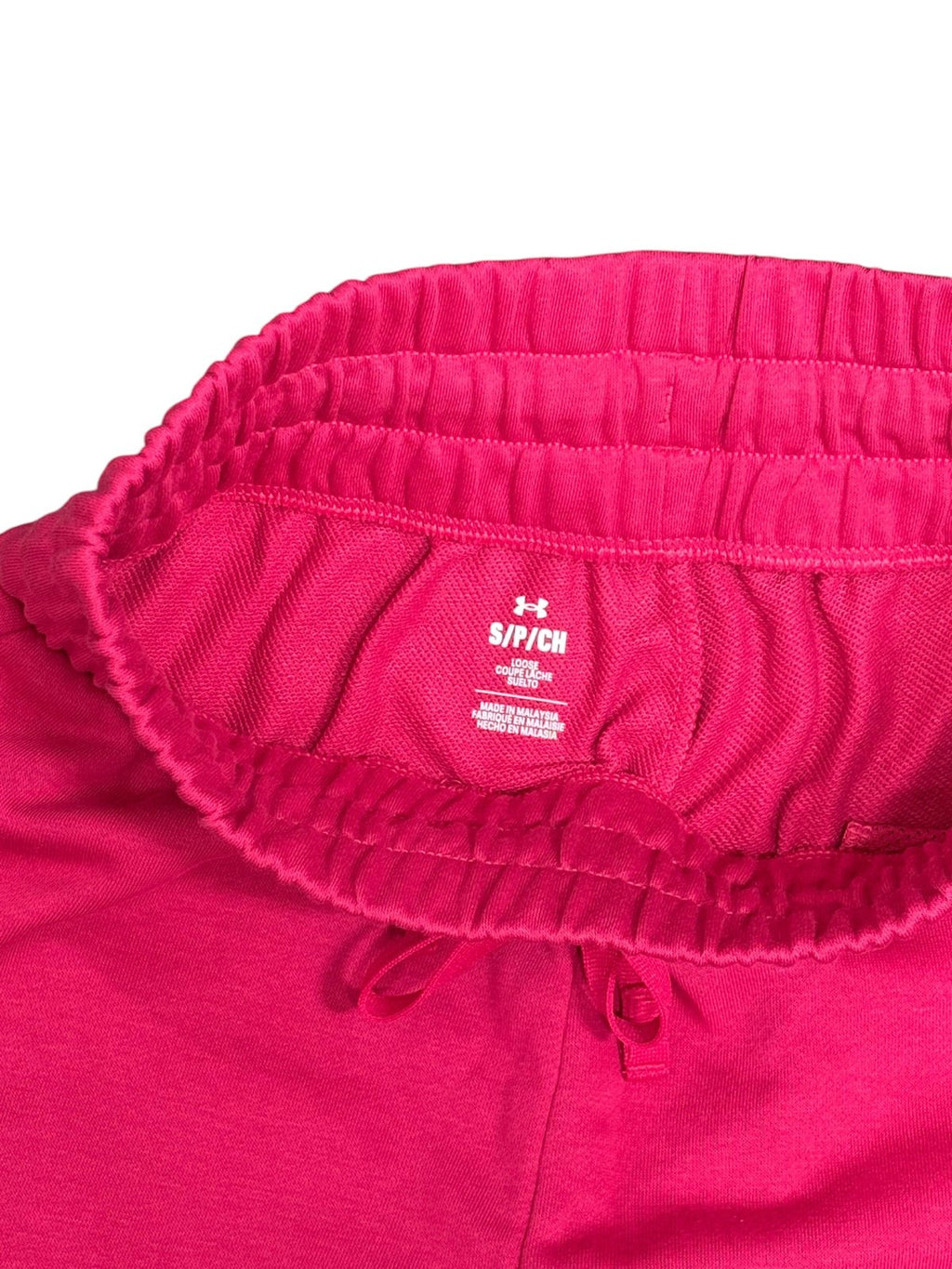 Under Armour Loose Fit Athletic Shorts Hot Pink S