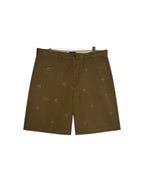 J.Crew Re-Imagined Embroidered Floral Chino Shorts Size 4