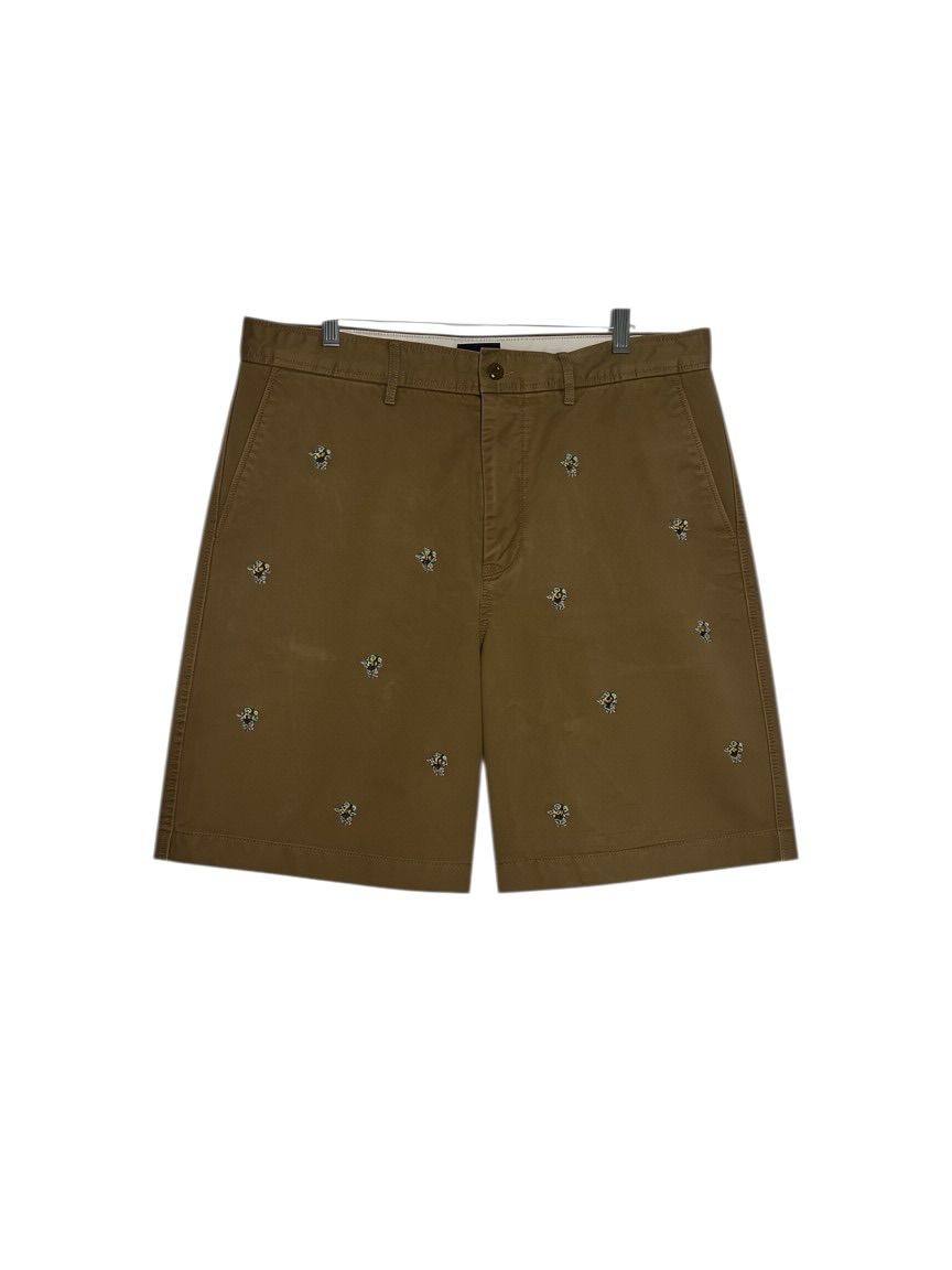 J.Crew Re-Imagined Embroidered Floral Chino Shorts Size 4