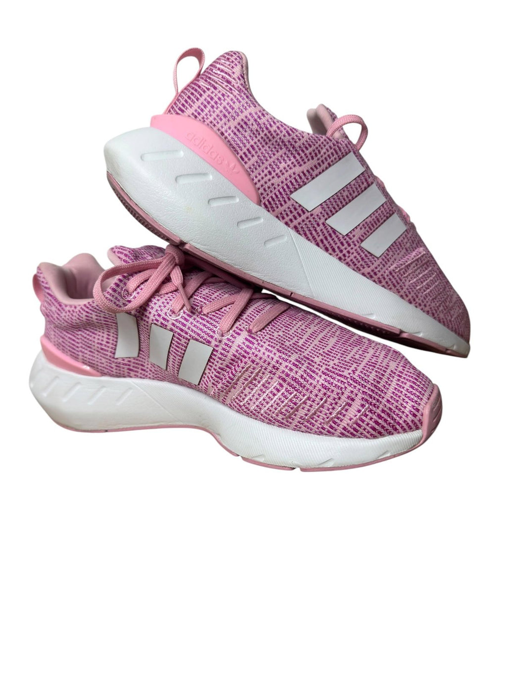 Adidas Swift Run Sneakers Pink Purple White Size 4