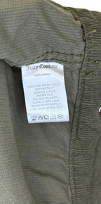 Juicy Couture Cropped Corduroy Jacket Green