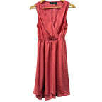 Tahari women's sleeveless dress in size S coral pink