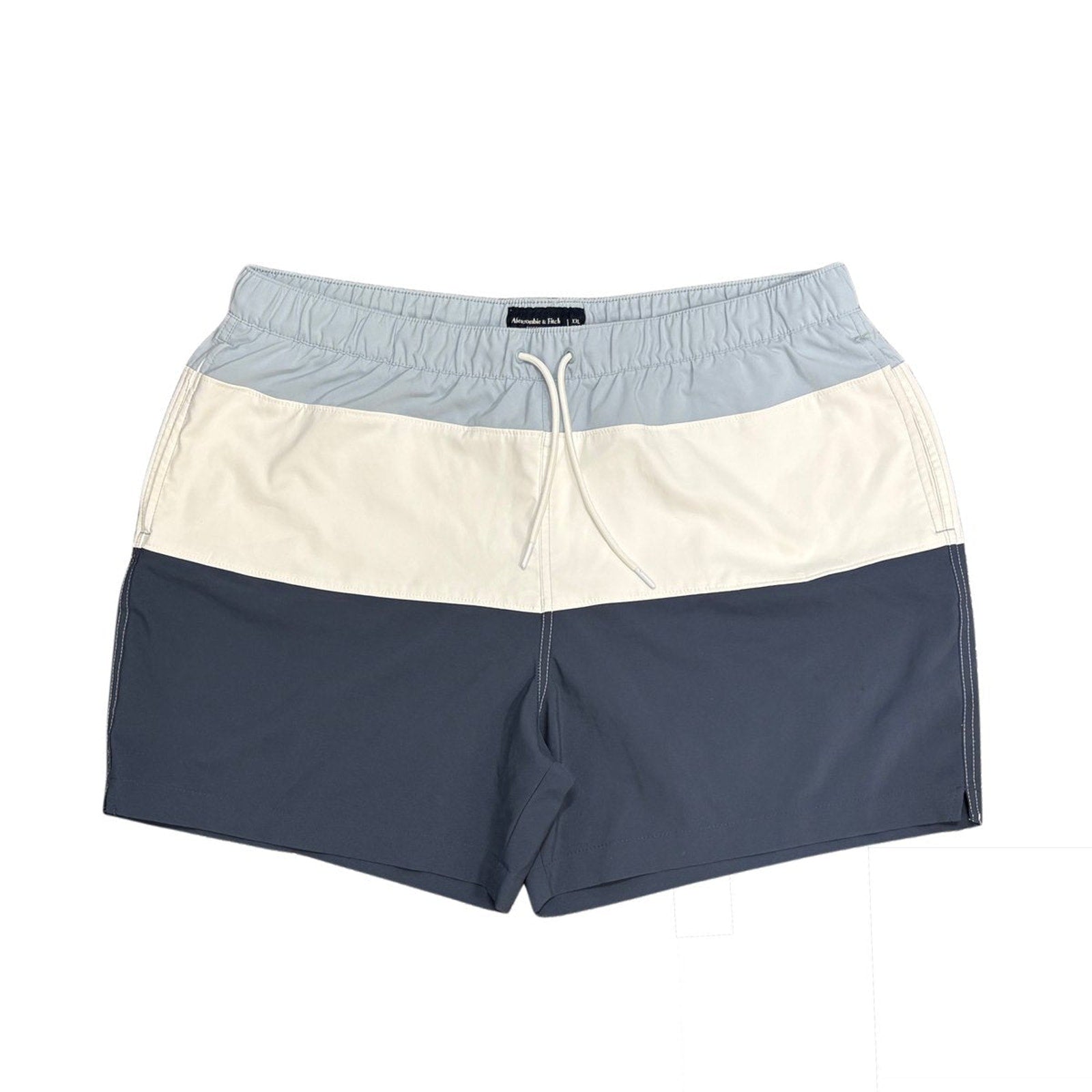 Abercrombie & Fitch Color Block Stretch Swim Trunks XXL