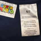 Super Mario Character Pullover Hoodie Navy Blue