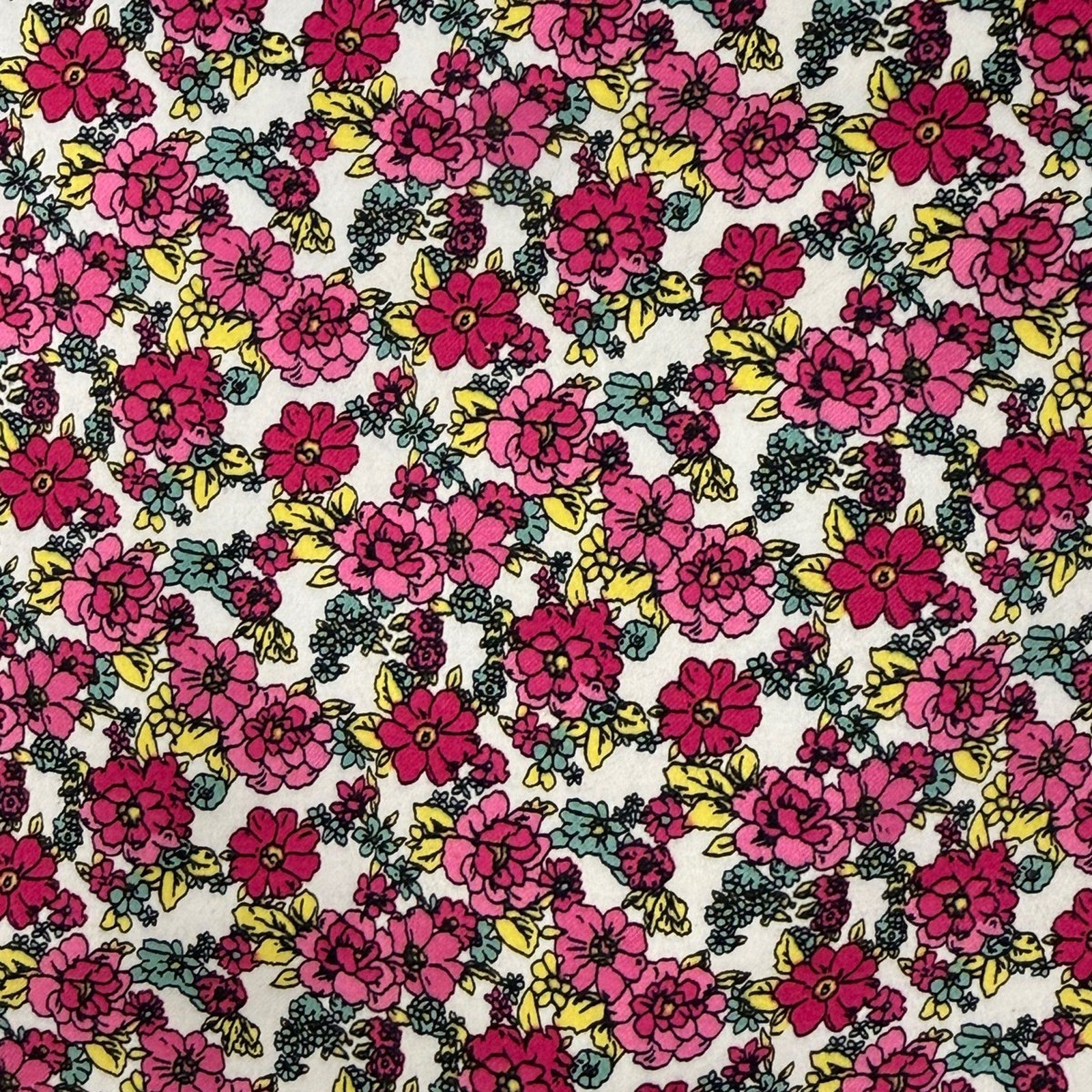 346 Brooks Brothers Floral Print Cotton Pencil Skirt