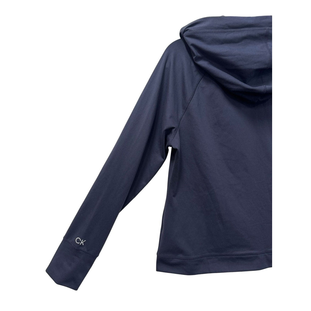 Navy Calvin Klein Performance Stretch pants and zip-up sweatshirt set