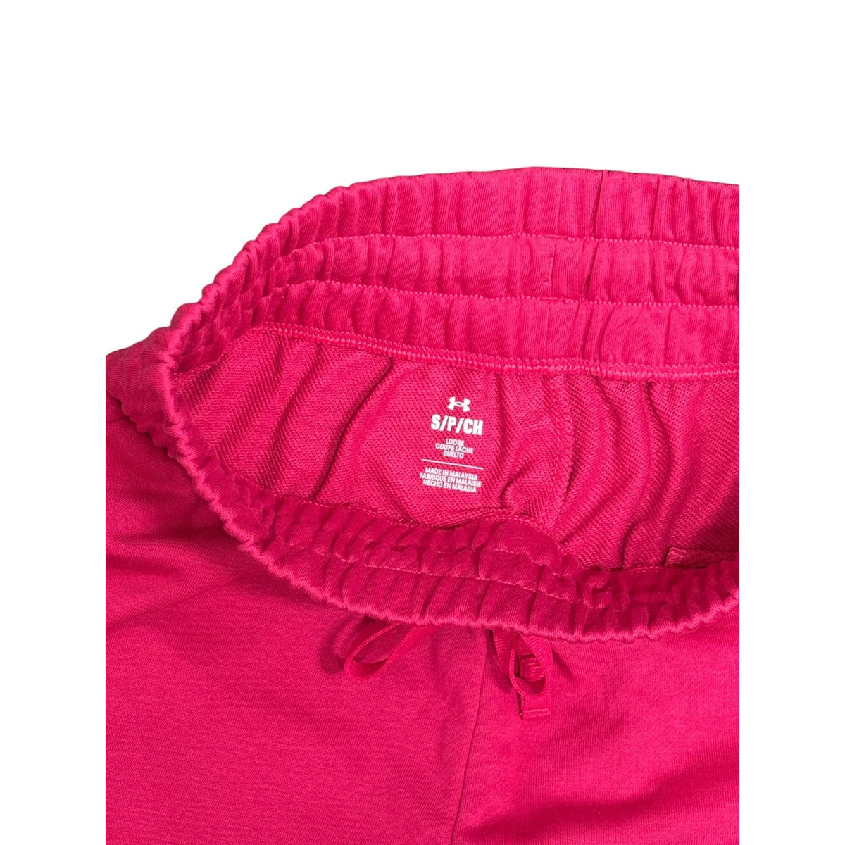 Under Armour Loose Fit Athletic Shorts Hot Pink S