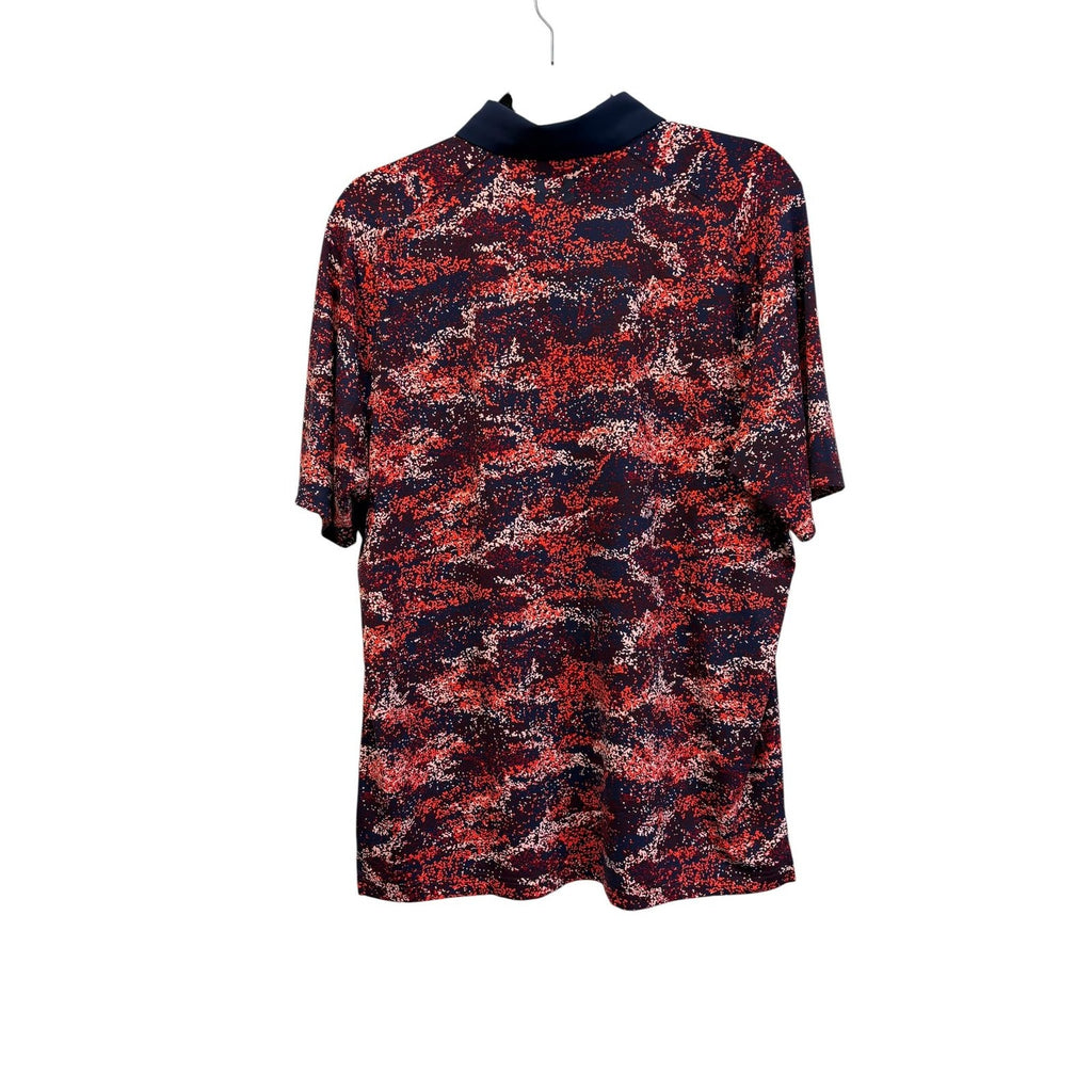 Under Armour UA Iso-Chill Printed Golf Polo Navy