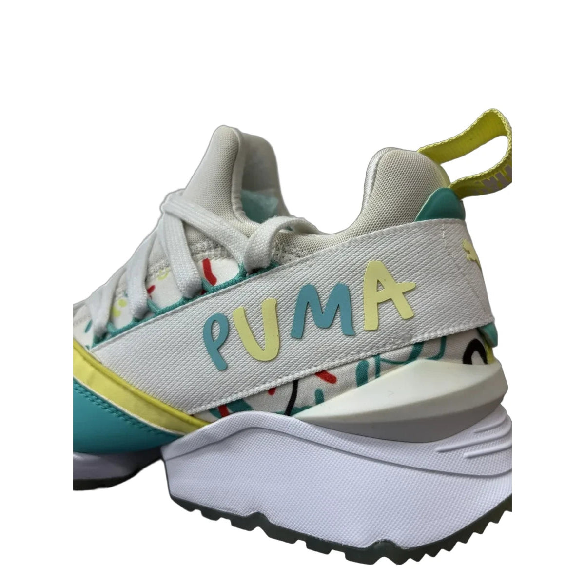 Puma Muse Maia Street Art Graphic Sneaker White